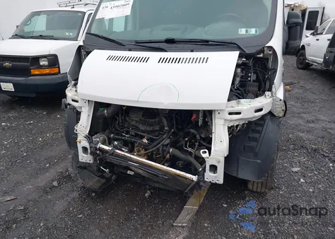 2020 Ram Promaster 2500 High Roof 159 Wb from USA, damaged, VIN 3C6TRVDG8LE139500